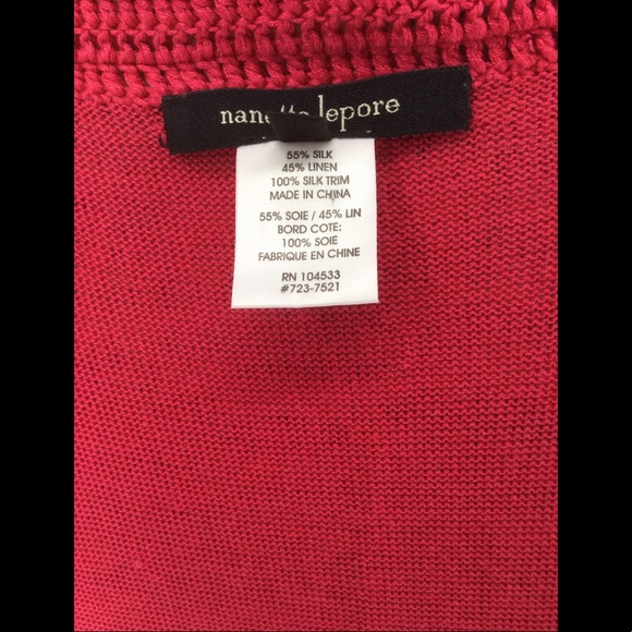 Nanette Lepore Large Sommerset crochet linen dress - Picture 11 of 11